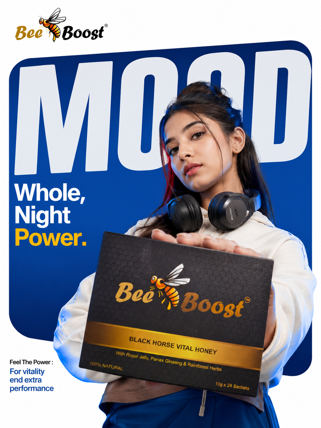 Bee Boost Black Horse Vital Honey best seller product image