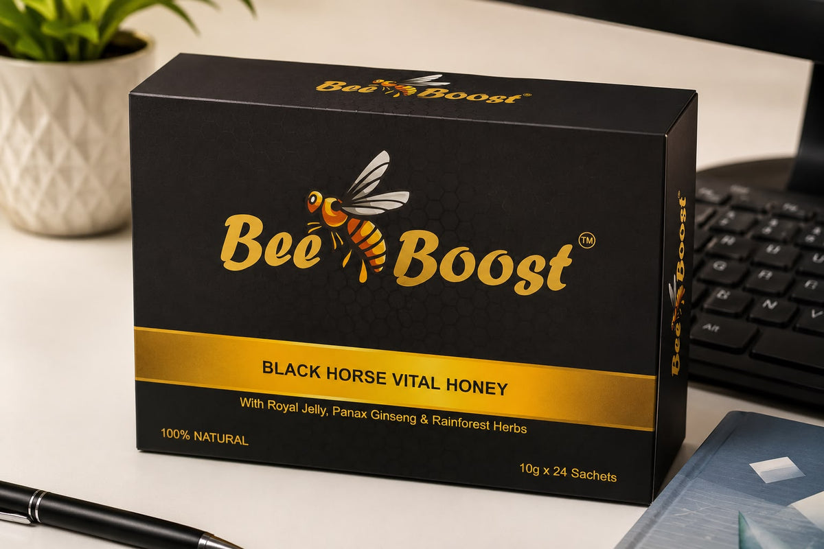 Bee Boost Honey – A Convenient Natural Honey Blend for Modern Men