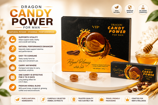 Dragon Candy Power for Men 60 Pieces