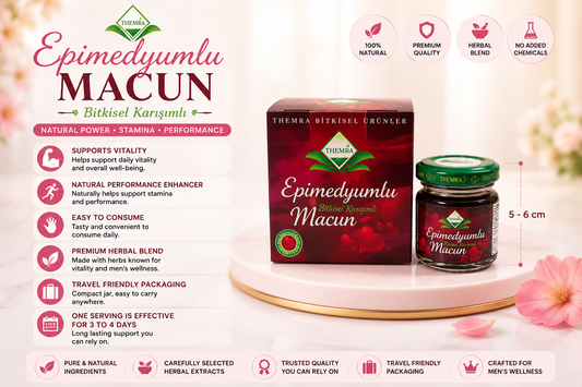 Epimedium Macun turkish honey 43 gm bottle