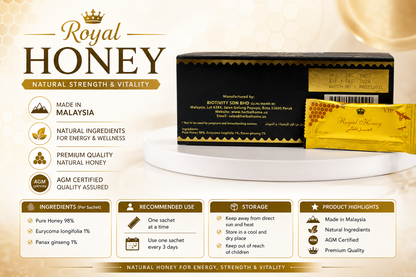 Royal Honey Vip 10gm 12 Sachets