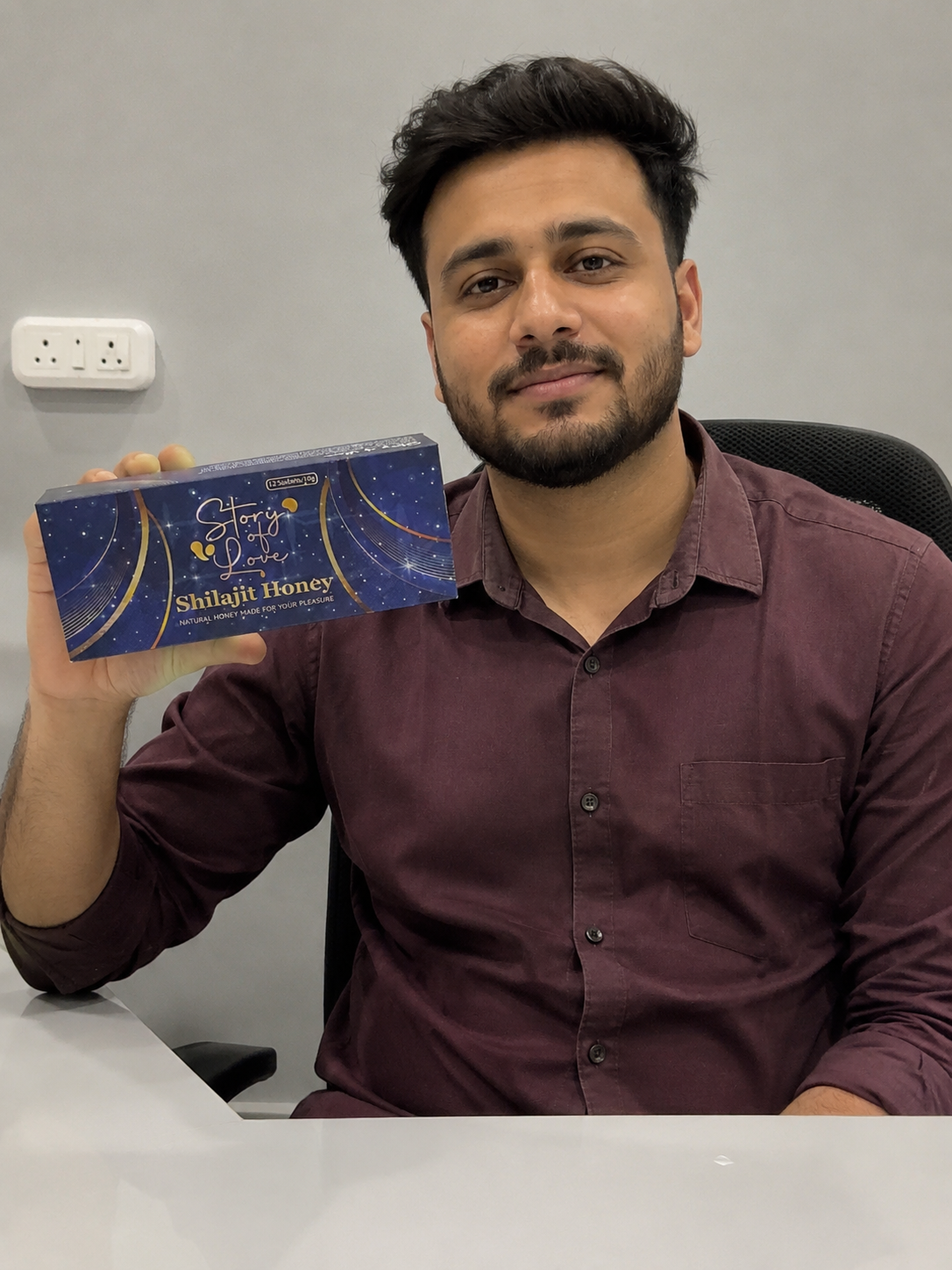 Shilajit Honey 10 gm 12 Sachets