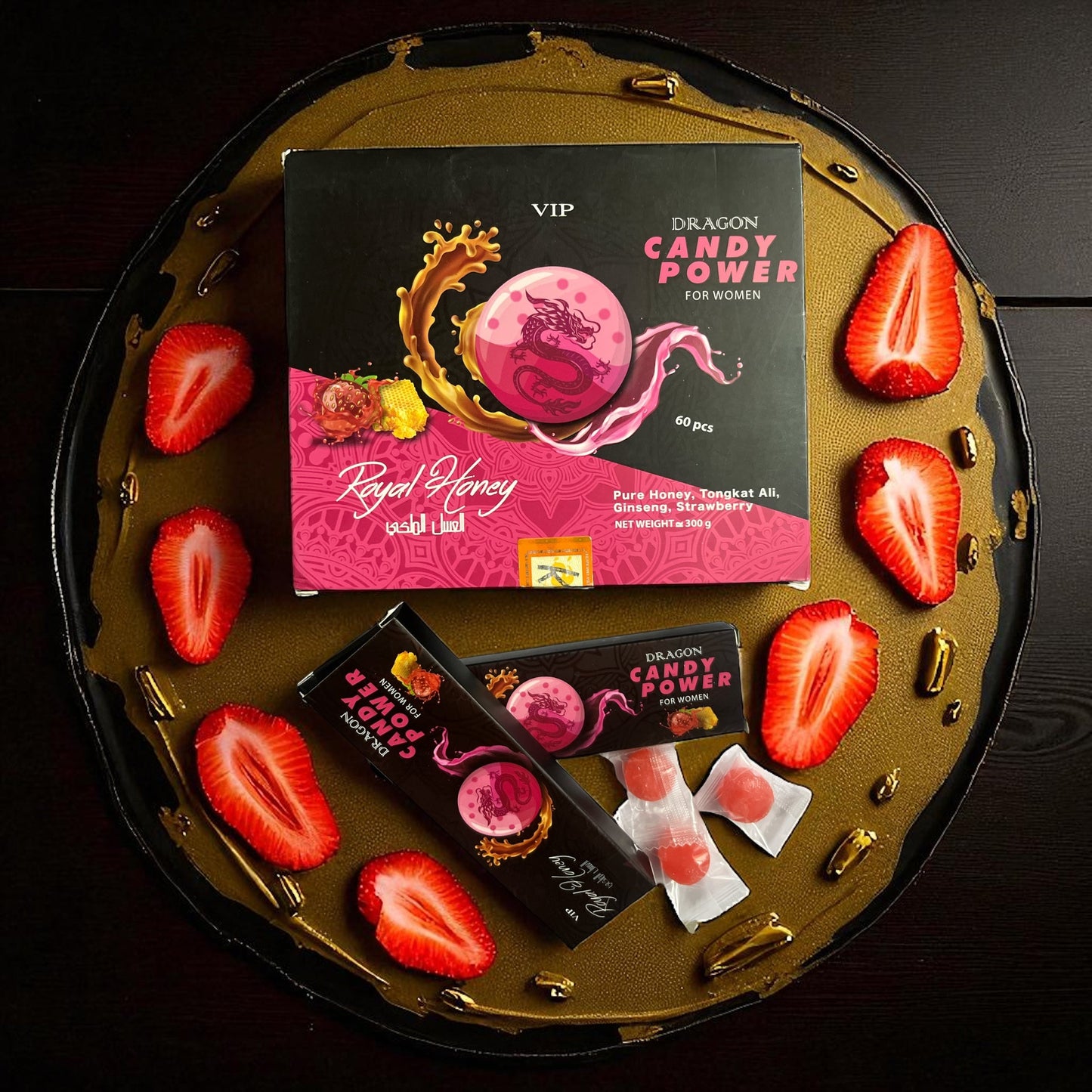 Dragon Candy Power for Women 60 Pieces