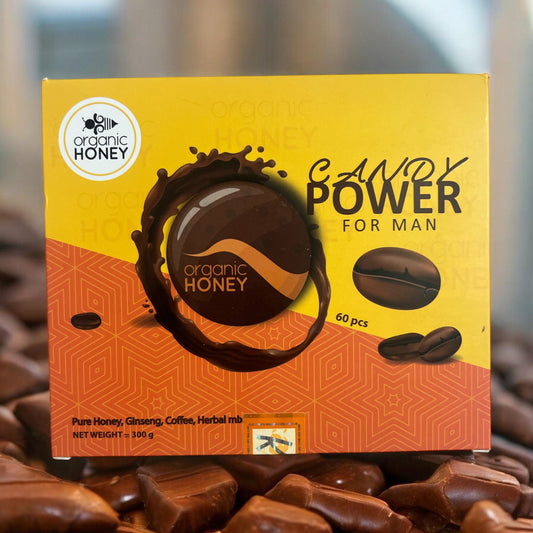 Organic Candy Power 60 Pieces for Men
