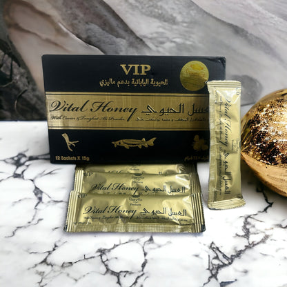 VIP Vital honey 15 Gm 12 Sachets