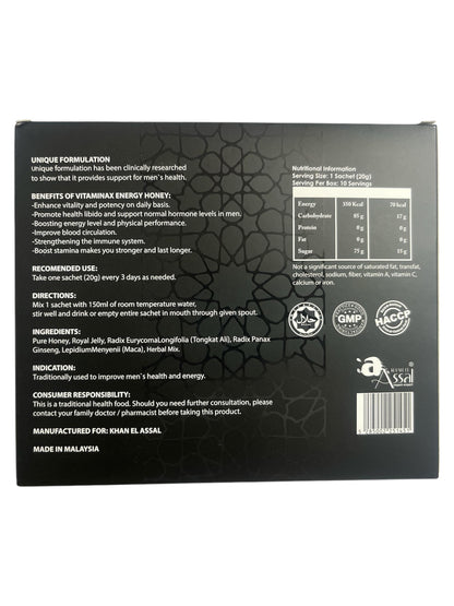 Triple Shot Honey  20 gm 12 Sachets