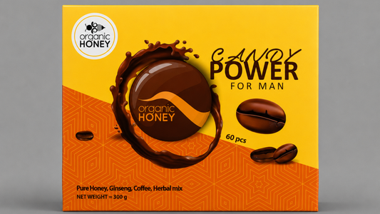 Organic Candy Power 60 Pieces for Men
