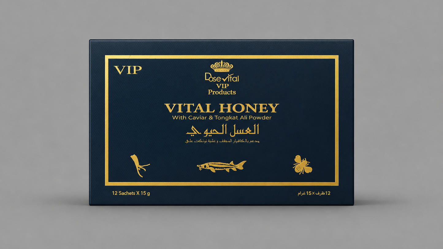 New Vital Honey VIP 15gm 12 Sachets