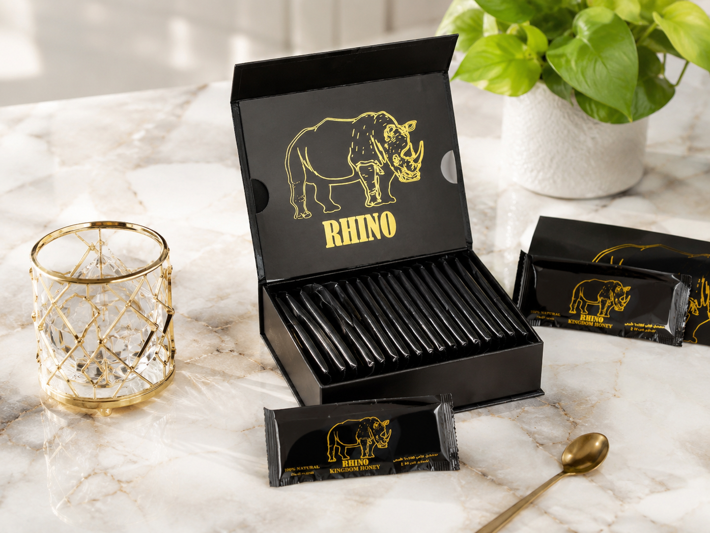 Rhino Kingdom Honey 10gm 24 Sachets