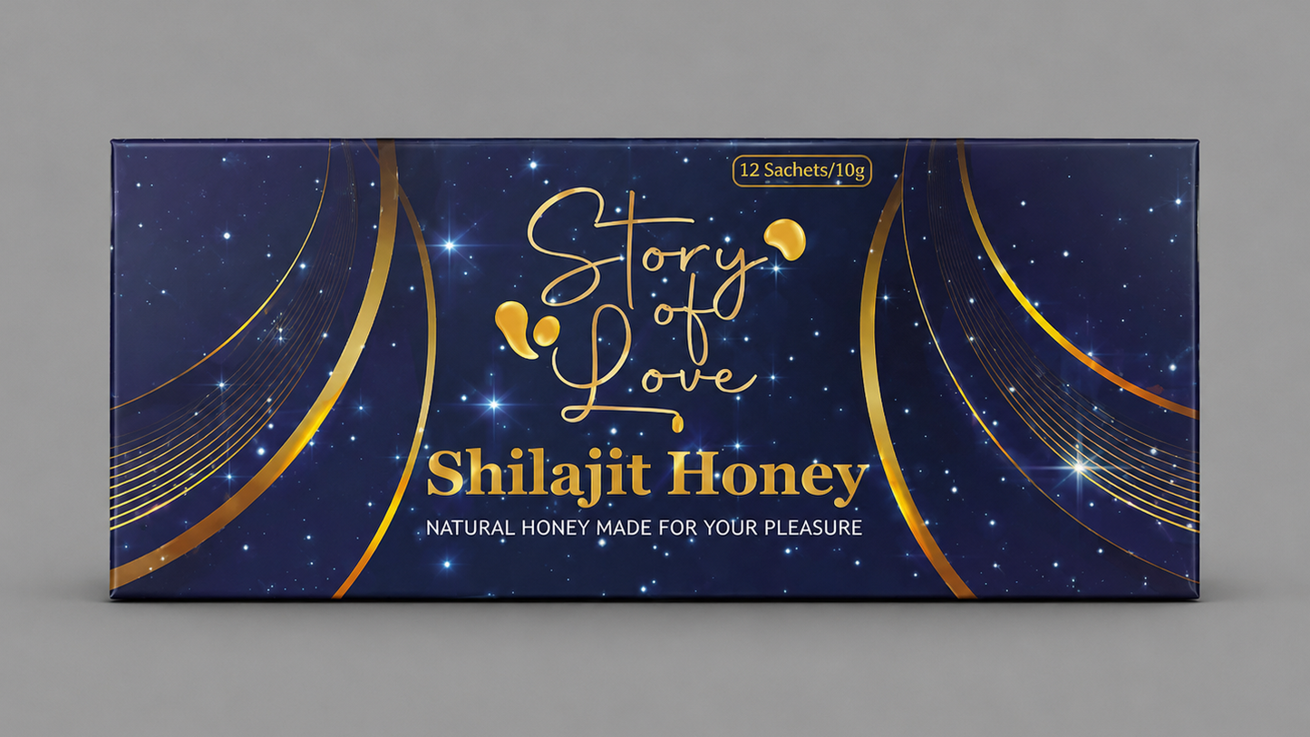 Shilajit Honey 10gm 12 Sachets