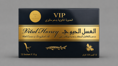 VIP Vital honey 15 Gm 12 Sachets