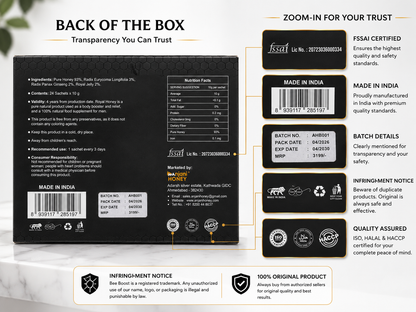 Bee Boost vital honey 10 gm 24 sachets