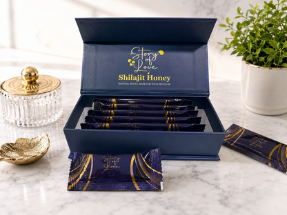 Shilajit Honey 10 gm 12 Sachets