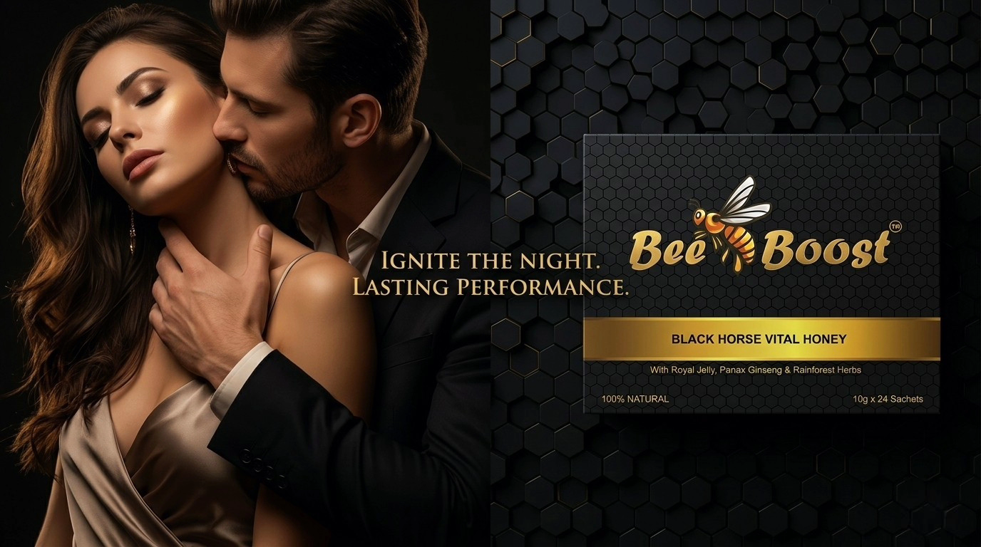 Bee Boost Black Horse Vital Honey - ignite the night