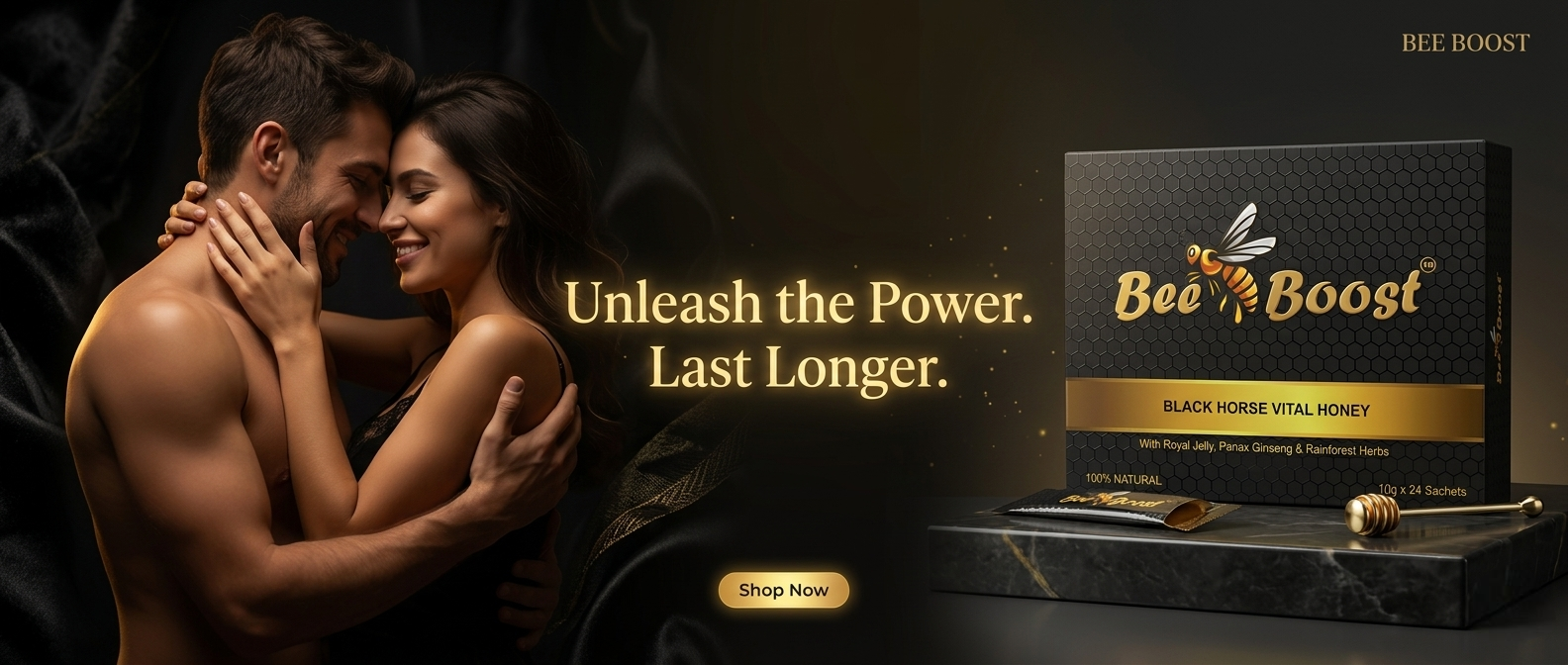 Bee Boost Black Horse Vital Honey - unleash the power and last longer